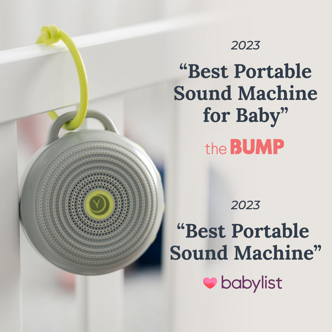 Yogasleep Hushh Portable White Noise Sound Machine For Baby, 3 Soothing Natural Sounds With Volume Control, Compact Size, Noise Canceling For Sleep Aid, Office Privacy, & Meditation, Registry Gift 🍁 All In One Marketplace Canada