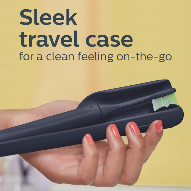 PHILIPS One By Sonicare Battery Toothbrush, Midnight, Hy1100/04, 1 Count 🍁 All In One Marketplace Canada