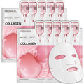 MEDIHEAL Collagen Essential Face Mask - Firming & Elasticity with Vegan Collagen, Peptides & Hyaluronic Acid, Deep Hydrating Korean Skincare for Dry & Wrinkle Skin (10 Sheets) 🍁 All In One Marketplace Canada