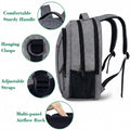 MATEIN Travel Laptop Backpack, Business Anti Theft Slim Sturdy Laptops Backpack, Water Resistant College School Computer Bag Gift for Men & Women Fits 15.6 Inch Notebook, Grey 🍁 All In One Marketplace Canada