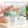 Momcozy Portable Milk Warmer for Travel – Dual Heating for Breast Milk & Water, Fast Heating, Long Battery Life, 17 oz Large Capacity for All-Day Feeding Convenience 🍁 All In One Marketplace Canada