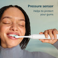 Philips Sonicare 4100 Electric Toothbrush, Sonic Toothbrush with Two Intensity Levels, Pressure Sensor and Timer, Lush Lilac Prismatic, Model HX3689/24 🍁 All In One Marketplace Canada