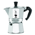 Bialetti - Moka Express: Iconic Stovetop Espresso Maker, Makes Real Italian Coffee, Moka Pot 3 Cups (4.3 Oz - 130 Ml), Aluminium, Silver 🍁 All In One Marketplace Canada
