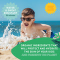 Green Beaver SPF 40 Sport Sunscreen for Kids, 100% Natural Lotion, Reef Safe, Mineral made with Organic Ingredients, Broad-Spectrum UVA and UVB Sun Protection, Water and Sweat resistant, Benzene-free, Hypoallergenic and Hydrating for the Skin, 90ml