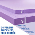 SINWEEK 2 Inch Twin Size Gel Memory Foam Mattress Topper 🍁 All In One Marketplace Canada
