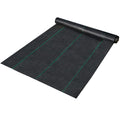 VEVOR 6FTx300FT Premium Weed Barrier Fabric Heavy Duty 2.4OZ, Woven Weed Control Fabric, High Permeability Good for Flower Bed, Geotextile Fabric for Underlayment, Polyethylene Ground Cover 🍁 All In One Marketplace Canada