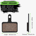 Zacro 4 Pairs Bike Brake Pads, Ceramic Bicycle Disc Brake Pads Fit for Tektro Shimano TRP Deore Br-M575 B01s Mt200 M525 M515 T615 T675 M505 M495 M486 M485, Mountain MTB Ebike Brake Pads Replacement 🍁 All In One Marketplace Canada