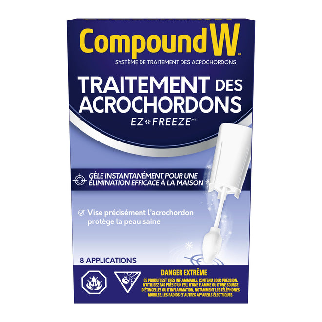 Compound W Skin Tag Remover System - At Home Skin Tag Removal Kit, 8 Freeze Applications 🍁 All In One Marketplace Canada