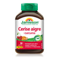 Jamieson Turmeric 100 mg with Tart Cherry 500 mg, Provides Natural Joint Pain Relief, Supports Inflammation, and Helps with Digestion. Non-GMO, 30 Vegetarian Capsules, Proudly Canadian 🍁 All In One Marketplace Canada