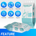 50 Pack Toilet Seat Covers Disposable - Waterproof 16x24 Inch Extra Large Individually Wrapped Toilet Seat Shields Travel Accessories for Adults Kids 🍁 All In One Marketplace Canada