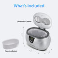 Magnasonic Ultrasonic Cleaner - 20oz Stainless Steel Tank, Digital Timer, 5 Cleaning Modes, Ultrasonic Jewelry Cleaner for All Jewelry, Eyeglasses, Watches, Dentures, Retainers & More 🍁 All In One Marketplace Canada