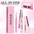 Mayhug Lash Cluster Glue Waterproof Lash Bond and Seal Kit with Lash Glue Remover and Tweezers Long-Lasting For DIY Eyelash Extension At Home Use Beginners Friendly Kit 4-in-1 🍁 All In One Marketplace Canada