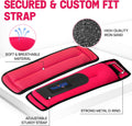 Yes4All Set of 2 Ankle/Wrist Weight Neoprene – Comfort Fit with Adjustable Strap - Ideal for Walking, Fitness, Cardio Exercise (5 lbs, Red) 🍁 All In One Marketplace Canada