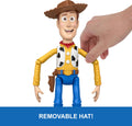 Mattel Disney and Pixar Toy Story 5 Running Woody 12 Inch Action Figure with 50 Plus Movie Phrases and Sounds, Movie-Accurate 🍁 All In One Marketplace Canada