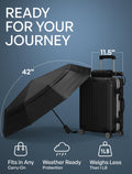 Repel Windproof Travel Umbrella - Compact & Withstands Winds up to 100MPH, Strongest Premium Auto Folding Umbrella for Rain and Sun - Durable, Light & Portable for Women & Men, Fits Backpack & Cars 🍁 All In One Marketplace Canada