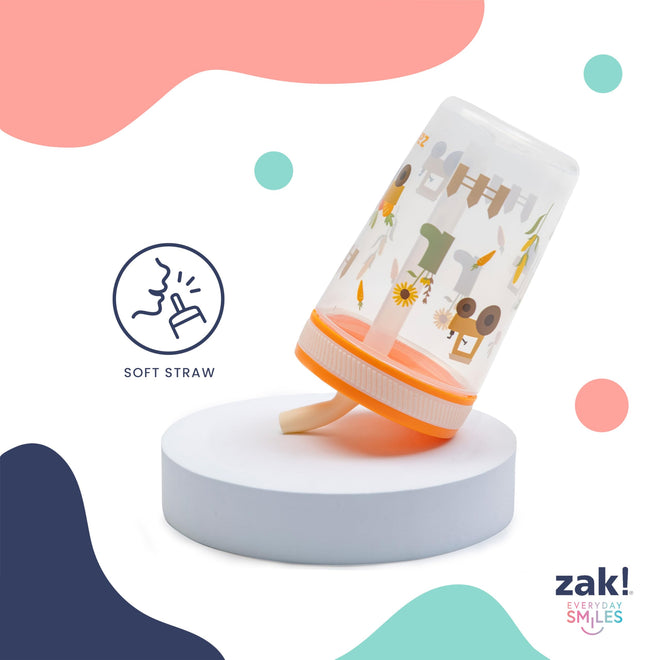 Zak Designs Silly Goose-Harvest Kelso 15oz Leak-Proof Toddler Cups, 2-Pack 🍁 All In One Marketplace Canada