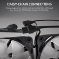 CORSAIR RS120 120mm PWM Fans – Daisy-Chain Connection – Low-Noise – Magnetic Dome Bearing – Triple Pack – Black 🍁 All In One Marketplace Canada