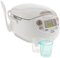 Zojirushi NS-ZCC10 5.5-Cup Neuro Fuzzy Rice Cooker And Warmer In Premium White 🍁 All In One Marketplace Canada