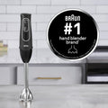 Braun MQ505 Immersion Hand Blender w/Whisk & Beaker, Dual Speed, 350W 🍁 All In One Marketplace Canada
