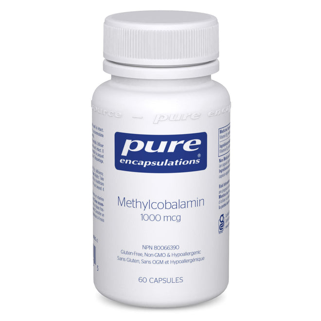 Pure Encapsulations Methylcobalamin 1,000 mcg - Vitamin B12 Supplement - Premium Vitamin B12 Capsules - 60 Capsules 🍁 All In One Marketplace Canada