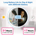 VTech VM924 Pan & Tilt Video Baby Monitor, 5" LCD Screen, Up to 17 Hrs Video Battery Life, Plug & Play, 1.33x Zoom, Night Vision, Up to 1000ft Range, Soothing Sounds, 2-Way Talk, Secured Transmission 🍁 All In One Marketplace Canada