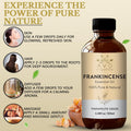 AVD Organics Frankincense Essential Oil 100ml | 100% Pure & Natural Frankincense Oil for Face, Hair | Woody & Earthy Aroma for Diffusers, Soaps & Candles | 3.38 fl. oz 🍁 All In One Marketplace Canada