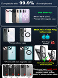 snanlen Upgraded 360° Nano Gel Vacuum Magnetic Phone Holder, Car Phone Holder for Magsafe[108+LBS Strongest Suction & 3000gf Strongest Magnetic], Suction Cup Phone Mount for Car/for iPhone 17 Pro Max 🍁 All In One Marketplace Canada