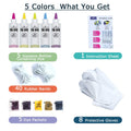 WINSONS Tie Dye Kit, 20 Colours Non Toxic Permanent Fabric Dye Art Set for Kids Women for Homemade Party Creative Group Activities DIY Gift 🍁 All In One Marketplace Canada