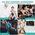 MODVEL 2 Pack Compression Knee Braces for Men & Women – Knee Support Sleeves for Sports, Workouts, Running, Weightlifting, Basketball, Volleyball – Joint Knee Pain Relief 🍁 All In One Marketplace Canada