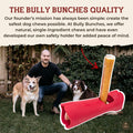 Bully Bunches Premium (12" Standard - 5 Pack) Odour-Free, Consistently Sized Bully Sticks for Medium Dogs - Long Lasting Oral Care Chews - All Natural Single Ingredient, Beef Dog Treat, No Rawhide 🍁 All In One Marketplace Canada