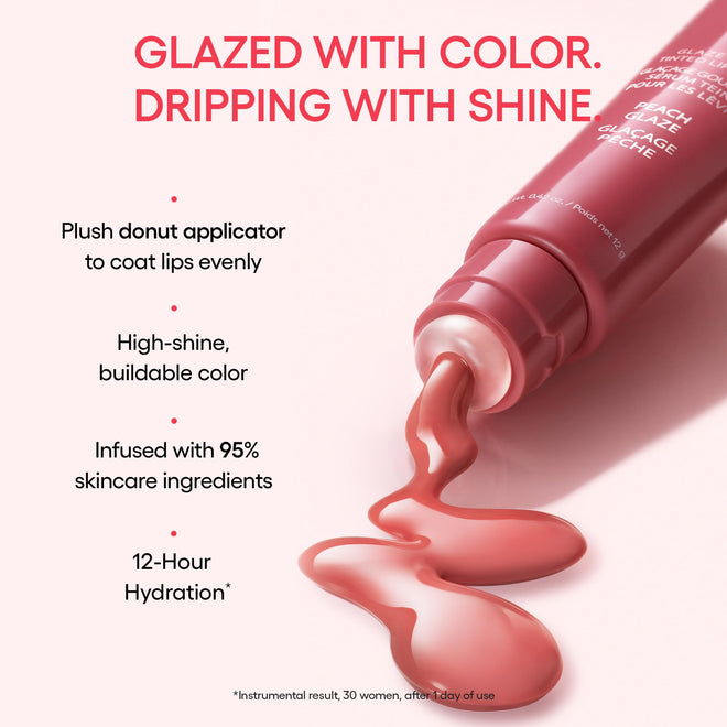 LANEIGE Glaze Craze Tinted Lip Serum, Cinnamon Sugar: Hydrating Lip Serum for Glossy, Nourished Lips with Plumping Polypeptides 🍁 All In One Marketplace Canada