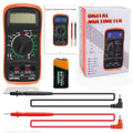 Digital Multimeter Voltmeter Battery Voltage Multi Tester AC DC Volt OHM Amp Current Meter Circuit Continuity Resistance Diode Electrical Tester with Test Leads Backlight LCD Display 🍁 All In One Marketplace Canada