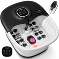 Collapsible Foot Spa Bath with Heat, Remote Control, Temperature Control, Bubbles, Pumice Stone, Red Light, Timer, 16 Massage Roller Pedicure Foot Spa Tub Foot Soaker for Soothe & Relax Tired Feet 🍁 All In One Marketplace Canada