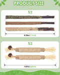 TINDTOP Silvervine Sticks for Cats, 10 Pack Natural Catnip Chew Toys for Kittens Teeth Cleaning, Matatabi Dental Care, Increase Appetite, Calm Cat Anxiety and Stress, Aggressive Chewers Cat Dental Toy 🍁 All In One Marketplace Canada