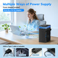 Portable Air Conditioner, Mini Air Conditioner Portable Cooling Fan with Remote Control, 3 Wind Speed & 3 Mist Level & 2-8H Timer Evaporative Air Cooler for Home Office Room, Black 🍁 All In One Marketplace Canada