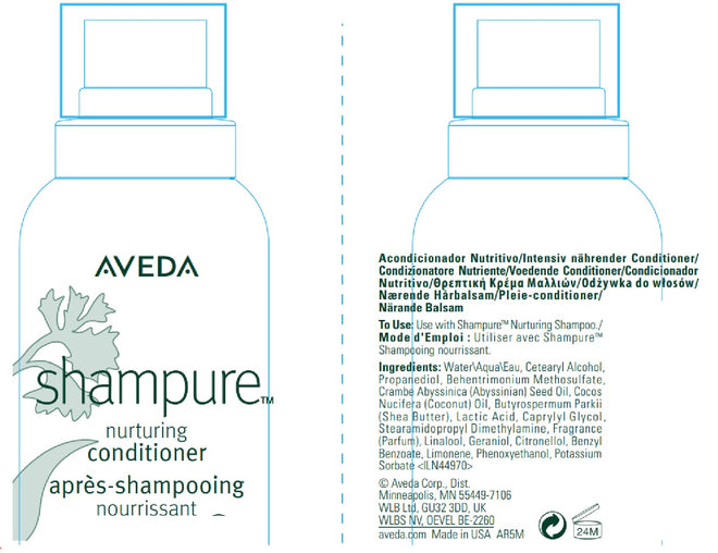 Aveda Shampure Nurturing Conditioner for Fine to Medium Hair | Lightweight Conditioner | 98% Naturally Derived* | Calming Aroma of Lavender & Ylang Ylang, 250ml 🍁 All In One Marketplace Canada