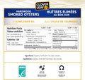Clover Leaf Smoked Oysters In Sunflower Oil, 85g, 24 Count 🍁 All In One Marketplace Canada