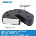 US Weight 40 Pound Canopy Weight Set of 4 and Carry Strap with No-Pinch Design - Easy Installation and Removal to Secure Tents, Canopies, and Umbrellas at Outdoor Events 🍁 All In One Marketplace Canada