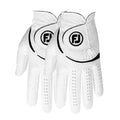 FootJoy Men's WeatherSof 2-Pack Golf Glove, White, Medium, Worn on Left Hand 🍁 All In One Marketplace Canada