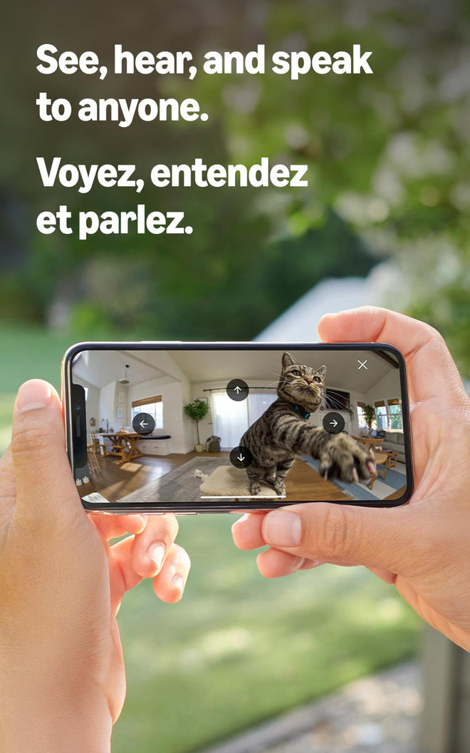 Ring Pan-Tilt Indoor Cam | See all around with 360° pan coverage, HD video, plus Two-Way Talk (2024 release) | Black 🍁 All In One Marketplace Canada