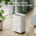 Waykar 80 Pints 2025 Energy Star Dehumidifier for Spaces up to 5,500 Sq. Ft for Basement and Home, Large Room with Drain Hose and 1.14 Gallons Water Tank 🍁 All In One Marketplace Canada