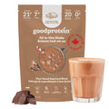 Good Protein Vegan Plant-based Protein Powder 100% Natural, Non-GMO, Dairy-free, Gluten-free, Soy-free, No Added Sugar and Nothing Artificial. Chocolate Fudge All-in-One Shake 880 grams 🍁 All In One Marketplace Canada