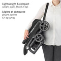 Maxi-Cosi Lara Ultra Compact Stroller, Airplane Carry-on Compliant for travel, Lightweight, one-hand fold, large storage, inludes travel bag Essential Black 🍁 All In One Marketplace Canada