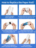 Large Lint Rollers for Carpet, Sticky Rollers for Floor DELOMO 9.45 in with 3 Extendable Handle, Long Handle Sticky Mop for Cleaning Carpets, Cars, Bedding, and Pet Hair, Ideal Gift for Pet Owners 🍁 All In One Marketplace Canada