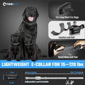 ABBIDOT 3300 Ft Dog Training Collar with Remote - [New Version] Shock Collar, 5 Training Modes, 88 Levels e Collar, Waterproof Training Collar for Small Medium Large Dogs(15~120 lbs) 🍁 All In One Marketplace Canada