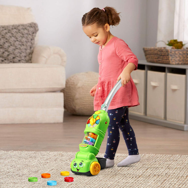LeapFrog Pick Up and Count Vacuum, Green 🍁 All In One Marketplace Canada