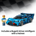 LEGO Speed Champions Bugatti Vision Gran Turismo Hyper Sports Car Building Toy for Kids & Gamers - Building Set W/Bugatti Driver Minifigure for Boys & Girls, Ages 9+ - Gift Idea for Birthdays - 77253 🍁 All In One Marketplace Canada