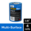 Scotch Painter’s Tape ScotchBlue Original Painter's Tape, Multi-Surface, 36 mm (4 Rolls) - 2090-1.41 Inch X 60 Yards, Blue (2090-36EP4) 🍁 All In One Marketplace Canada