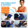 BICAREE Cold Gel Ice Packs Reusable for Injuries, Cold Compress - Relieves Muscle Pain, Sports Injury Recovery, Reduces Swellin (3-Piece Set) 🍁 All In One Marketplace Canada