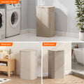 Lifewit 105L Laundry Basket with Lid, Large Laundry Hamper with Handles and Removable Bag, Collapsible Tall Dirty Clothes Hamper for Laundry Room, Bedroom, Bathroom, Dorm, Beige 🍁 All In One Marketplace Canada